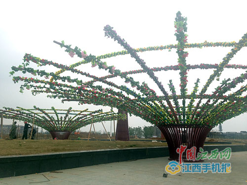 花博園大概模樣已經(jīng)出來(lái)了 明年4月正式開(kāi)園