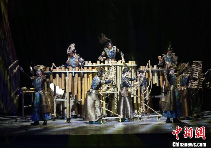 圖為《花腰竹女》演出劇照。　黃興鴻 攝