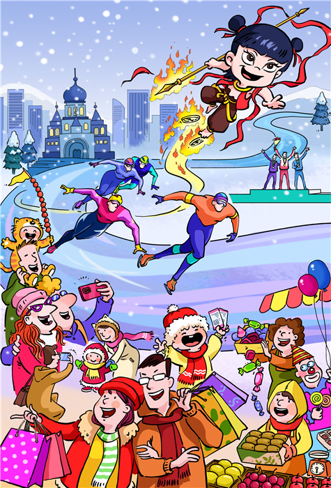 漫畫作者：馬宏亮（人民網(wǎng)版權(quán)圖片，未經(jīng)授權(quán)請勿轉(zhuǎn)載。）