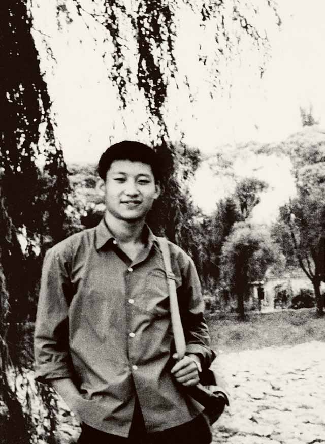 1972年時的習近平。