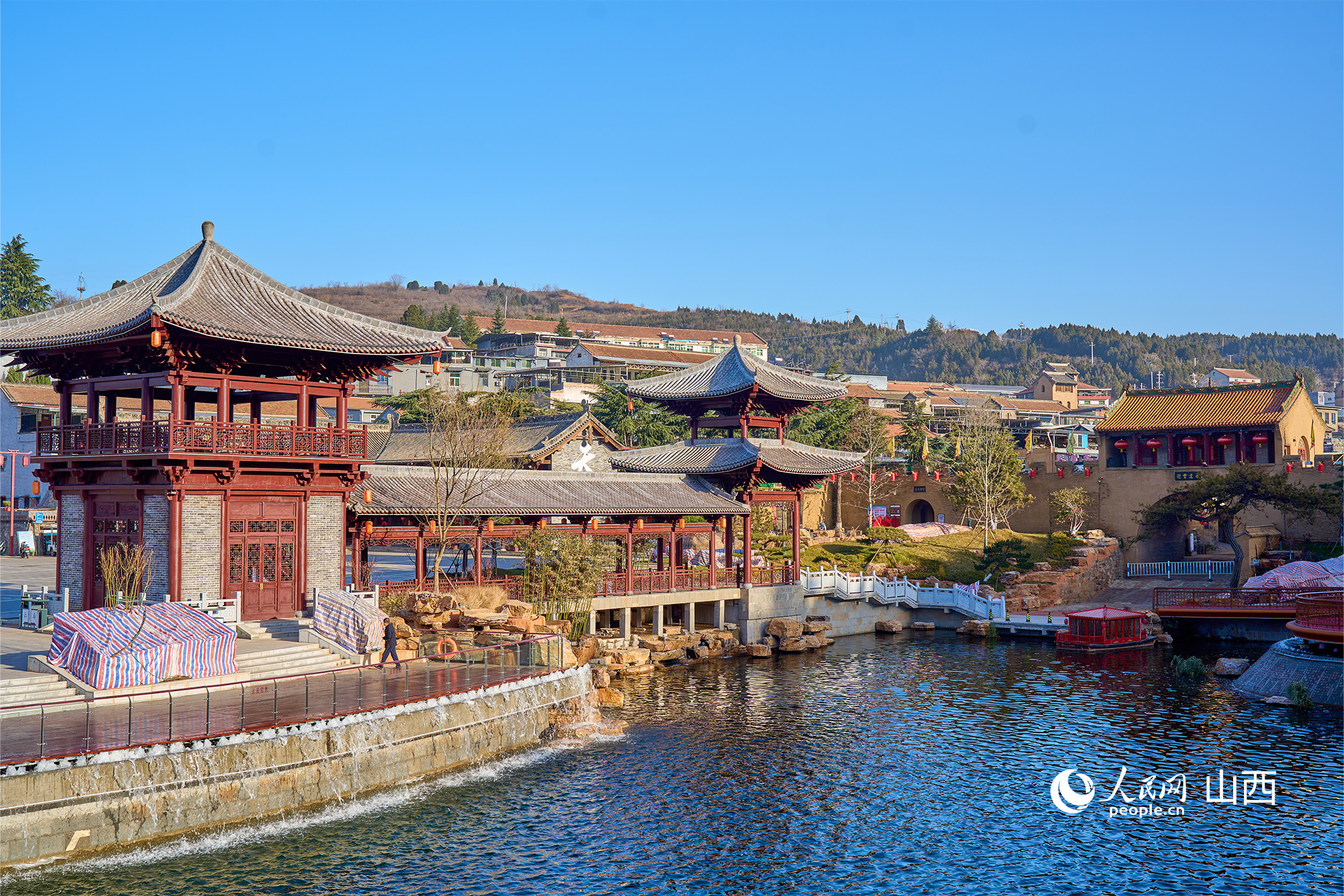 冬日里的山西省晉城市陽城縣白巷里。人民網(wǎng) 張超寧攝