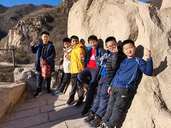 登山隊員供圖。